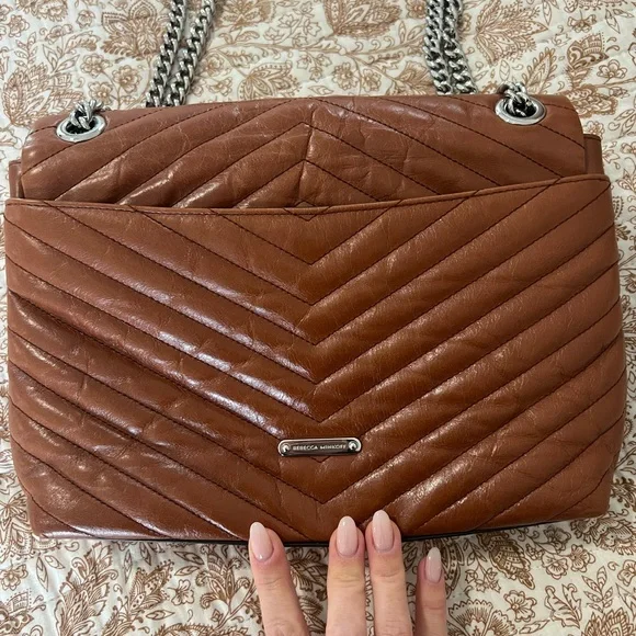 Rebecca Minkoff Edie Flap Shoulder Bag - Picture 8 of 12